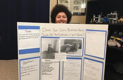 Is your cat’s butt touching everything in your house? This young scientist tried to find out